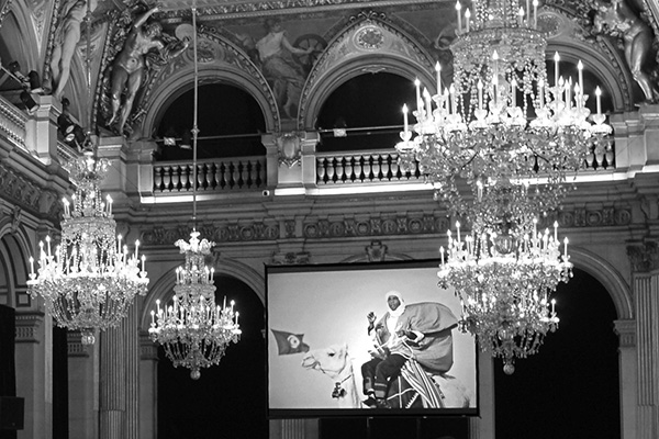 Salon de l'Hôtel de Ville de Paris - Projection photographique grand Format